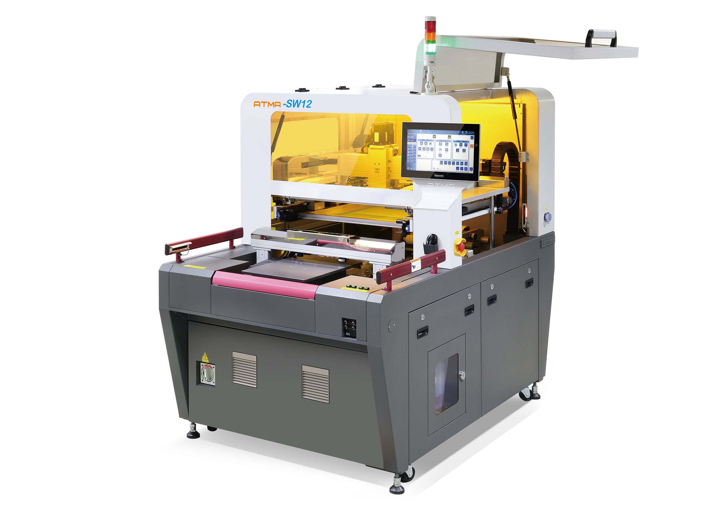 ATMA-SW12 晶片视觉对位元网印机